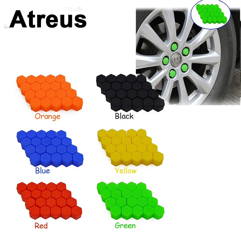 Колпачки для автомобильных шин Atreus 20X винтовые крышки Mercedes benz W204 W203 W211 AMG Smart Mini cooper
