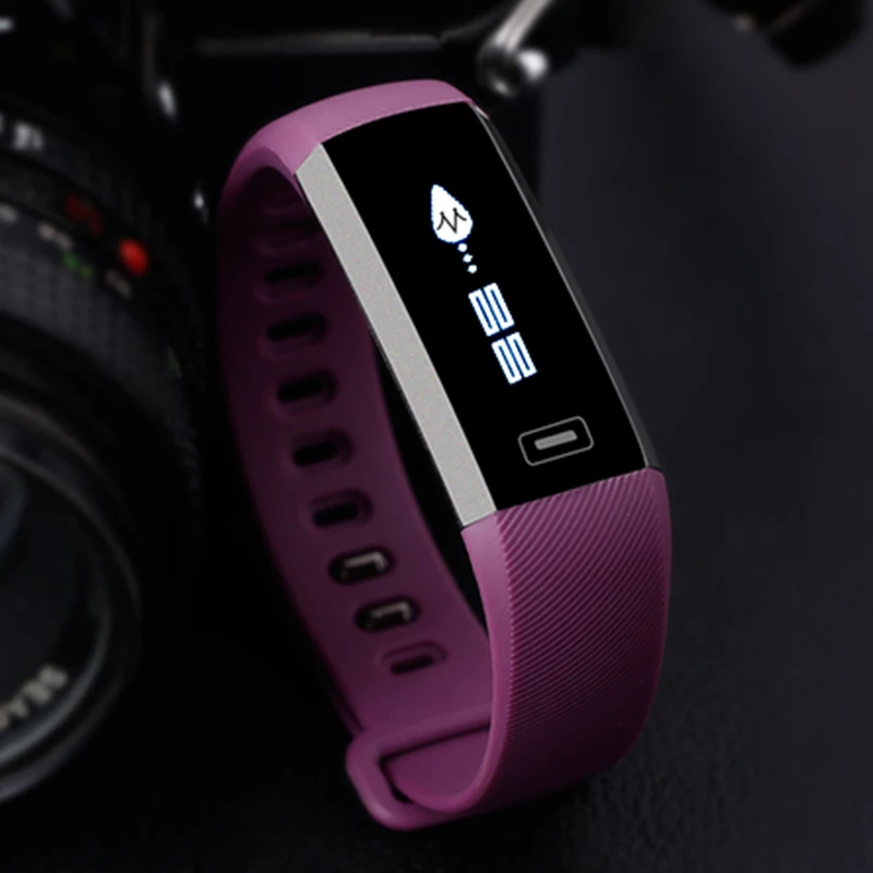 R5 Pro смарт-браслеты фитнес-трекер Смарт-Браслет Шагомер Bluetooth Smartband