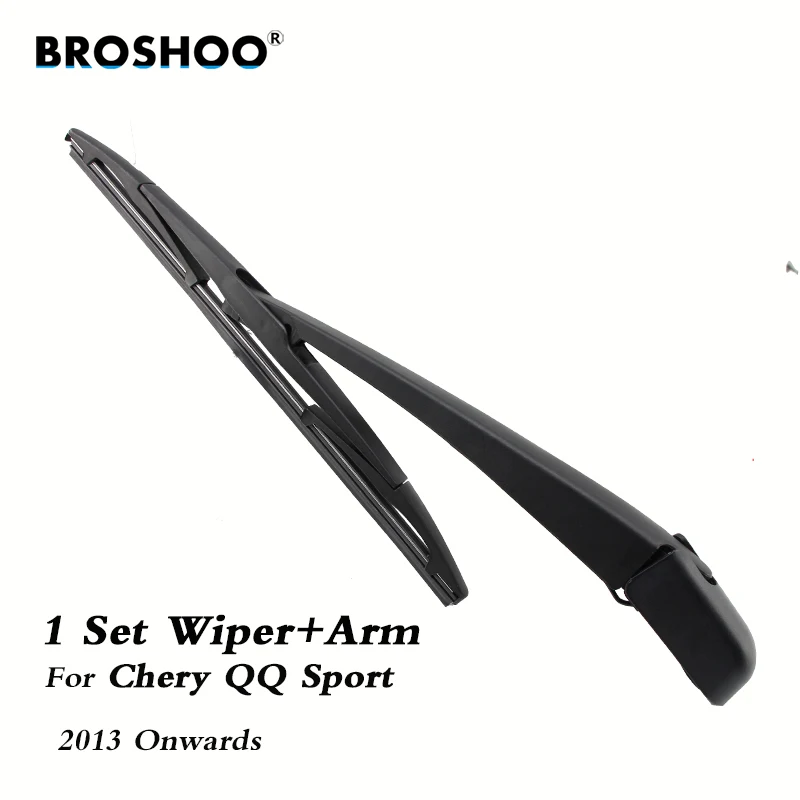 BROSHOO Car Rear Wiper Blades Back Windscreen Arm For Chery QQ Sport Hatchback(2013 Onwards) 305mm Auto Accessorie Styling | Автомобили и