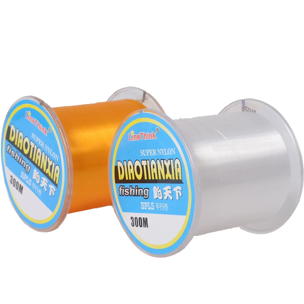 Высококачественная нейлоновая однонитевая рыболовная леска LineThink DIAOTIANXIA 300 м