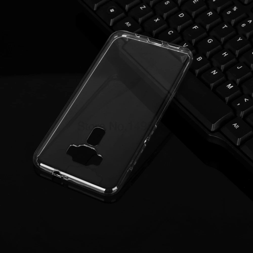 Прозрачный мягкий чехол из ТПУ для Asus Zenfone 3 ZE520KL ZE552KL Deluxe ZS570KL ZS550KL Laser ZC551KL Max ZC520TL прозрачная задняя крышка