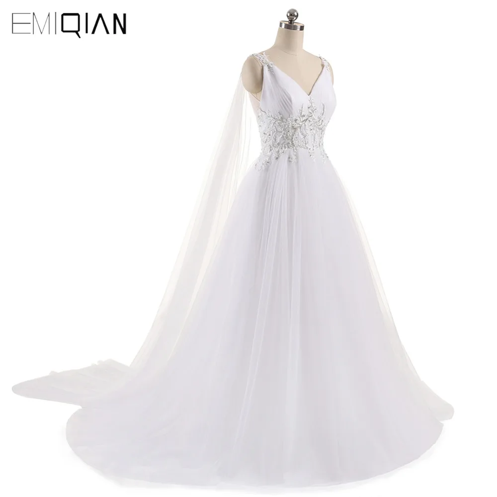 Винтажное прозрачное свадебное платье 2018 ТРАПЕЦИЕВИДНОЕ сексуальное с