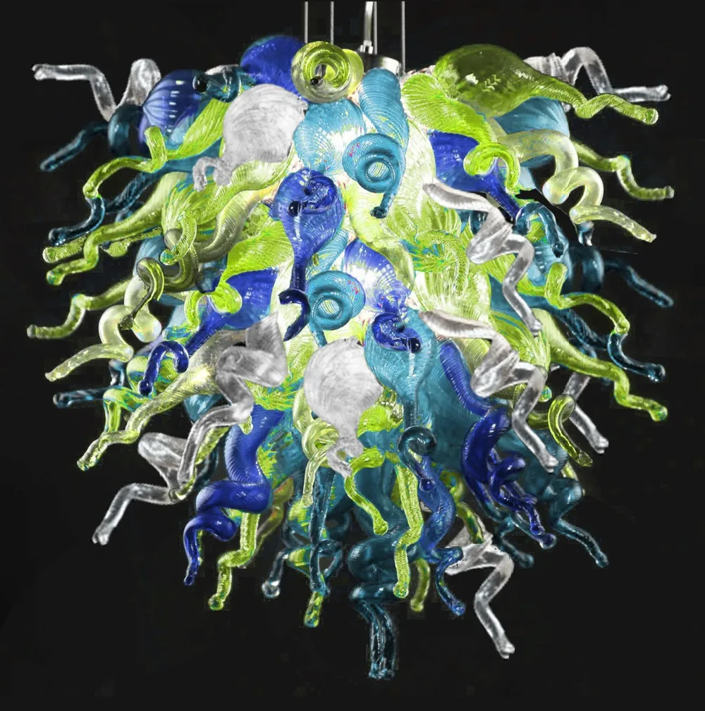 

Extraordinary Deco Light Multicolor Murano Glass Chandelier