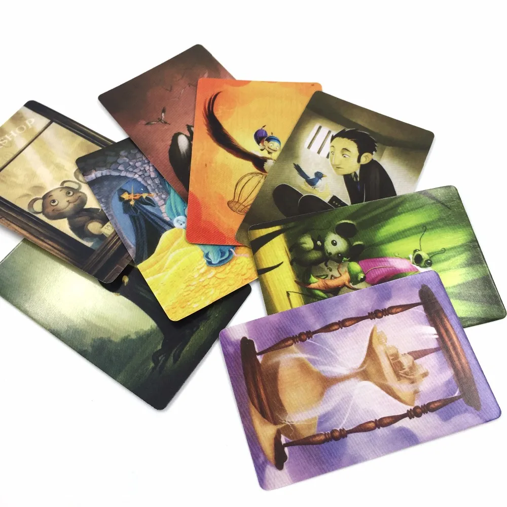 dixit карточная игра Английский обратно для домашней вечеринки дети забавная настольная игра
