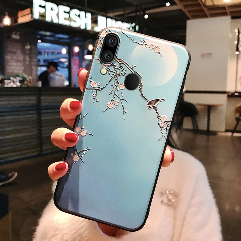 3D цветок чехол с тиснением для Samsung Galaxy J3, J5, J7 года J4 J6 A7 A9 A8 A6 S8 S9 S10 плюс A70 A40 A10 A30 A50 Note9 чехол
