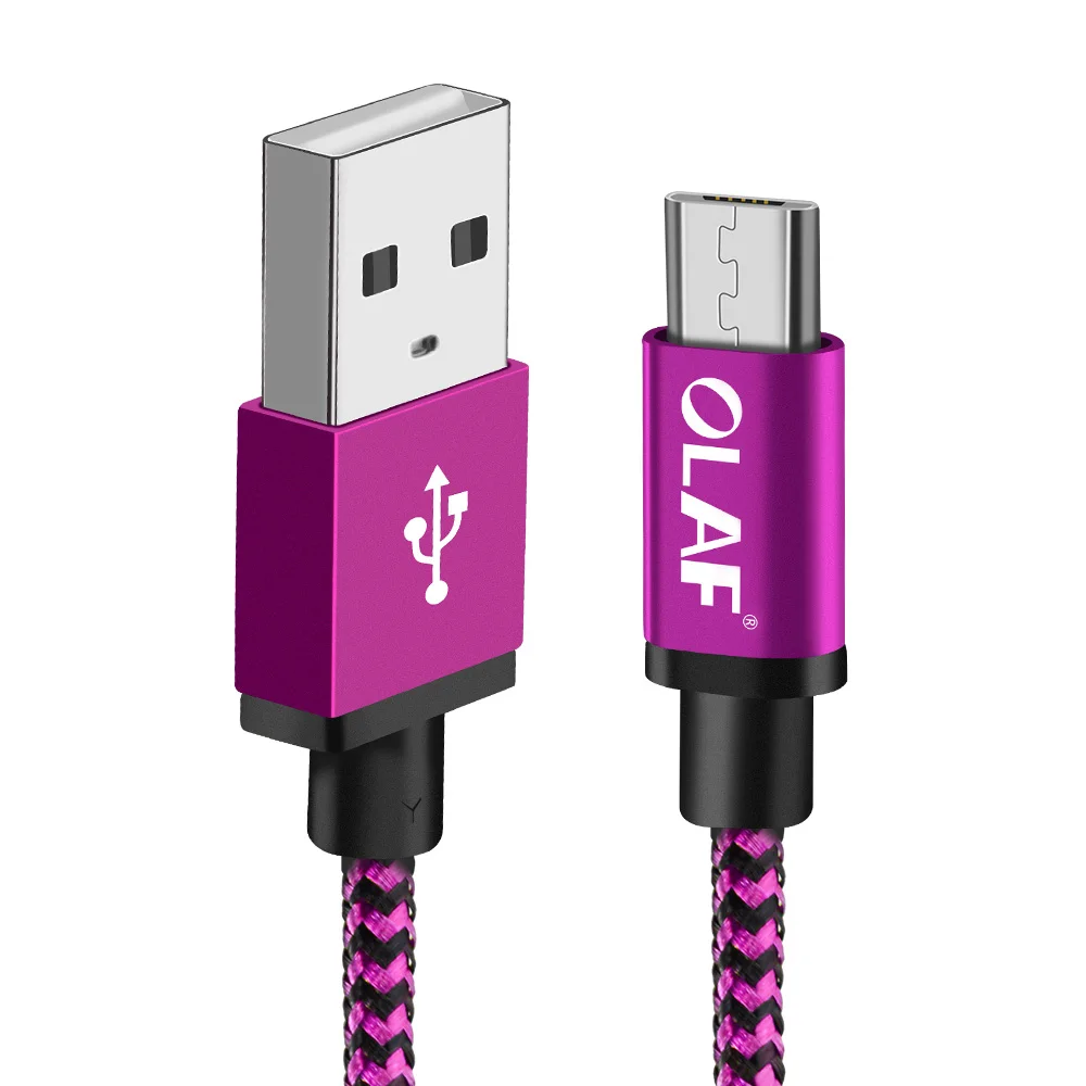 Олаф Micro USB кабель 1 м 2 м 3 м type C USB C кабель для samsung huawei Xiaomi Быстрая зарядка USB кабель для iPhone 7 X Xs шнур для передачи данных