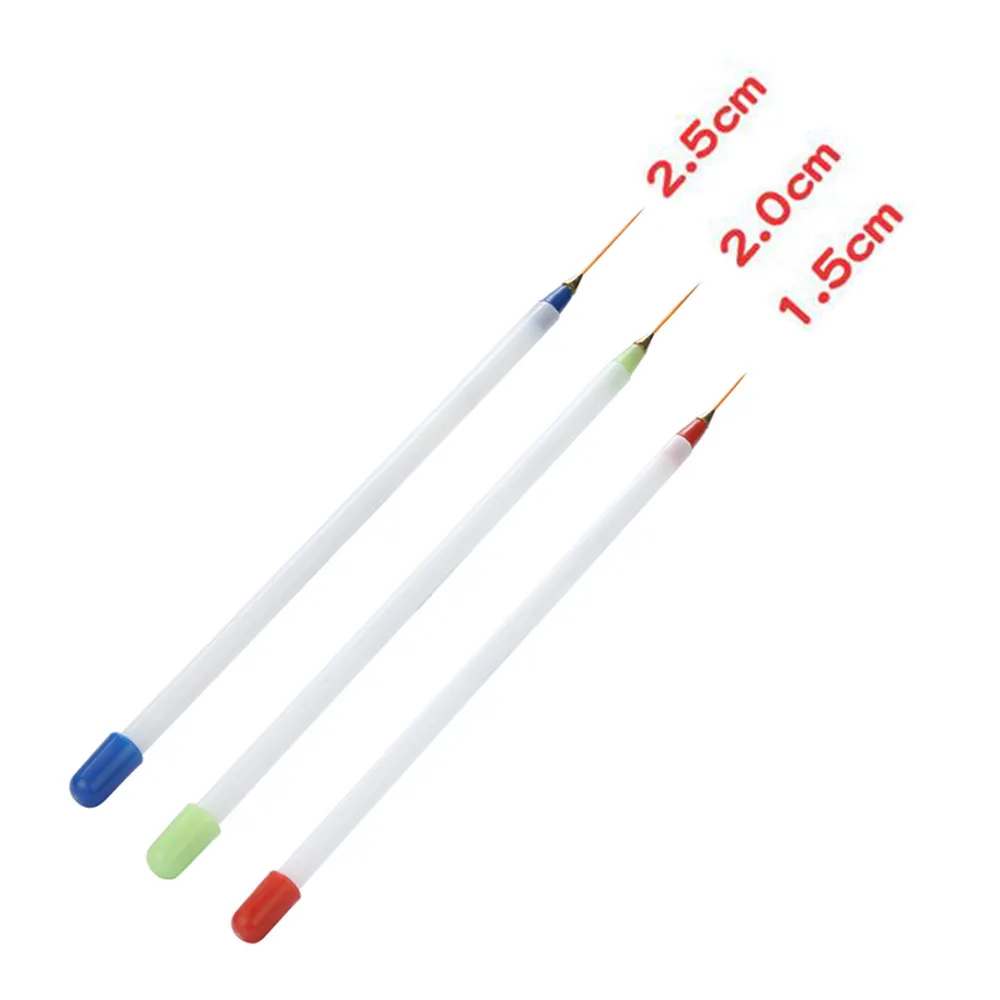 Инструмент для маникюра 3 шт. профессиональные инструменты ногтей кисть