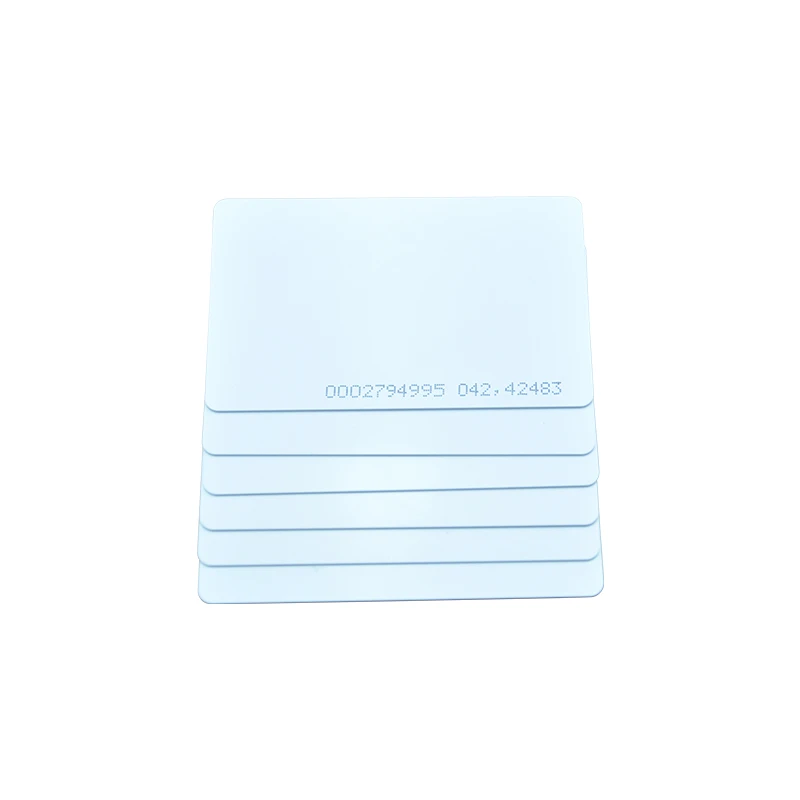 Близость читаемый перезаписываемый Бланк rfid карт с 125 кГц ПВХ T5577chip|IC/ID карты| |
