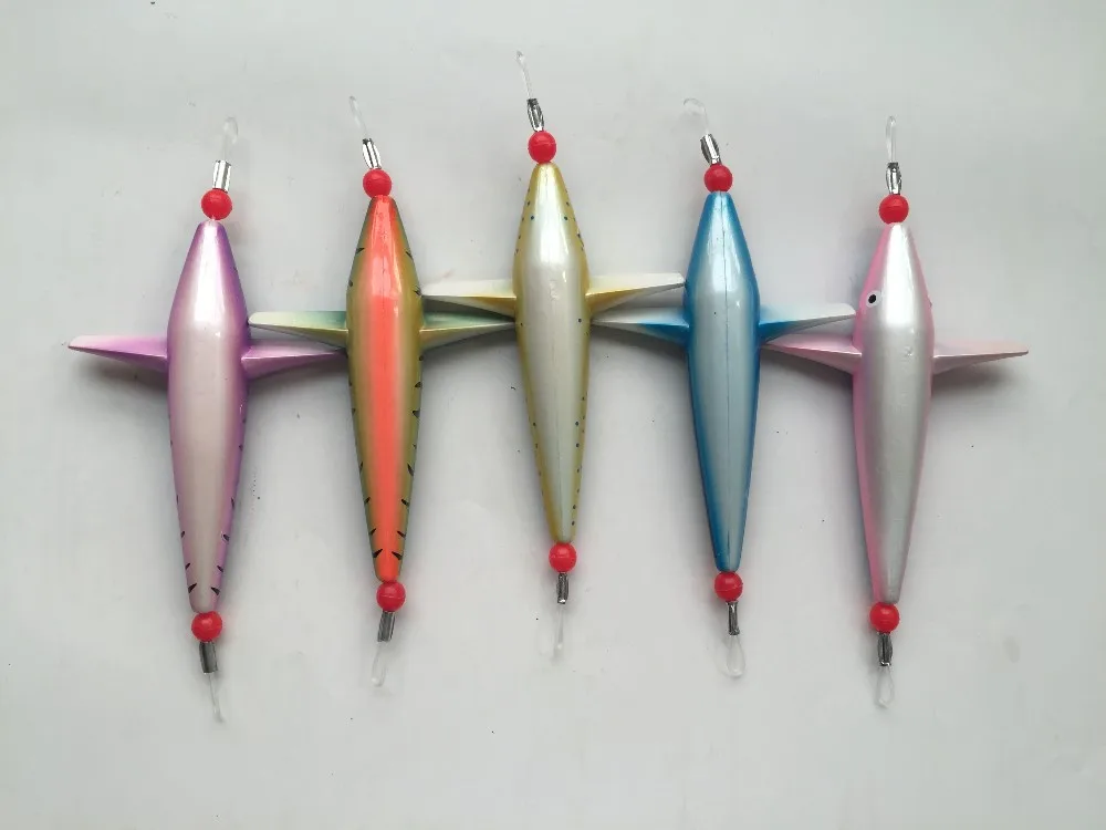 5inch 50g Sea Fishing Tackle Bird Leader Lure Plane Shape Bait body by Plastic | Спорт и развлечения