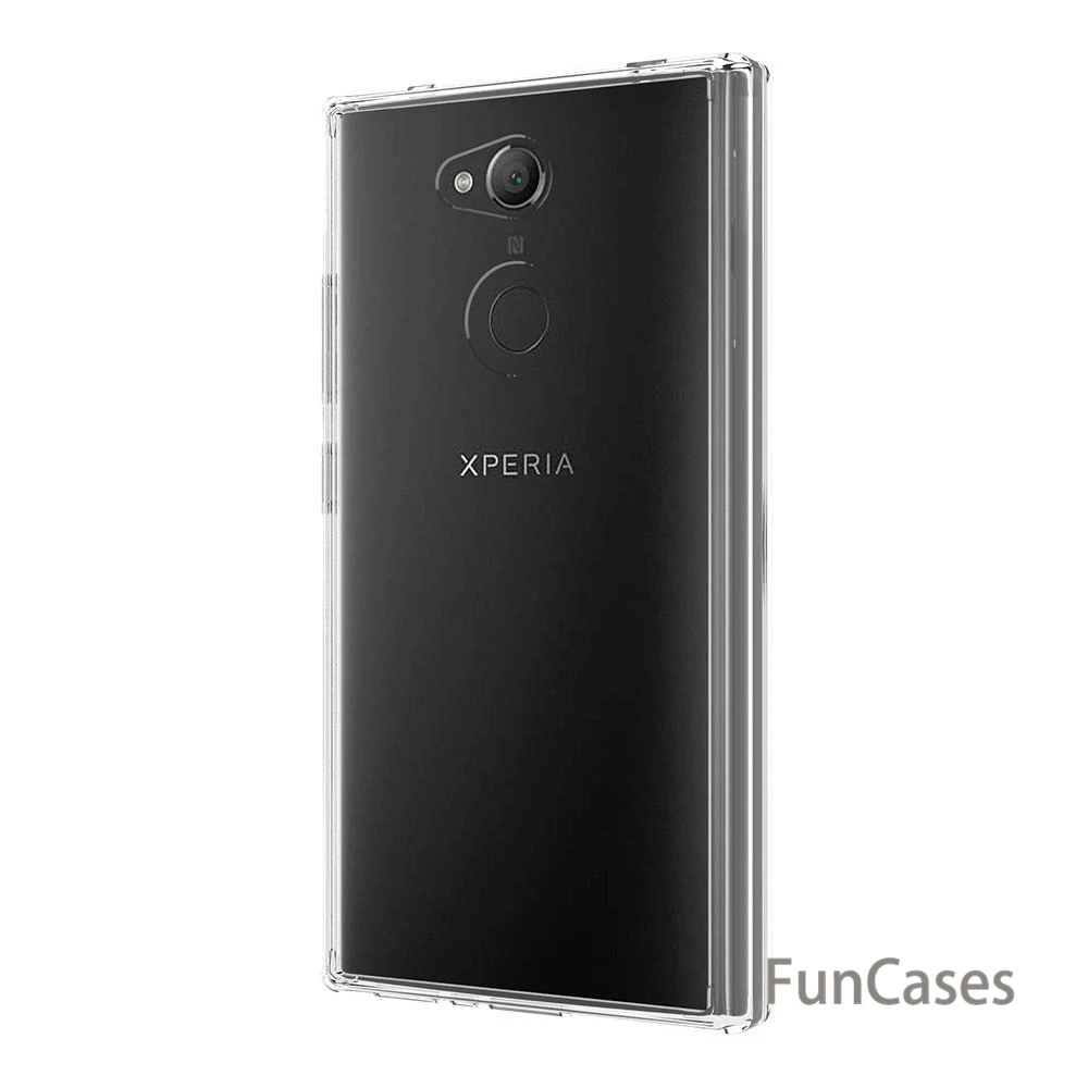 Для sony Xperia L2 Чехол Мягкий ТПУ силиконовый гелиевый задняя Сумка Coque/чехол для