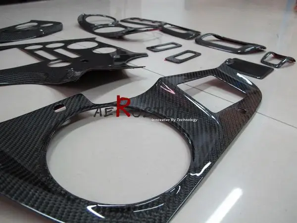 Тип 1 без отверстий RHD ручная внутренняя отделка 13 шт. для SUPRA MKIV углеродное