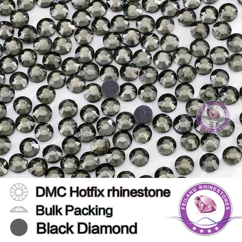 Черные Стразы SS6 SS10 SS16 SS20 SS30 для упаковки одежды мешков и обуви|rhinestone french|rhinestone