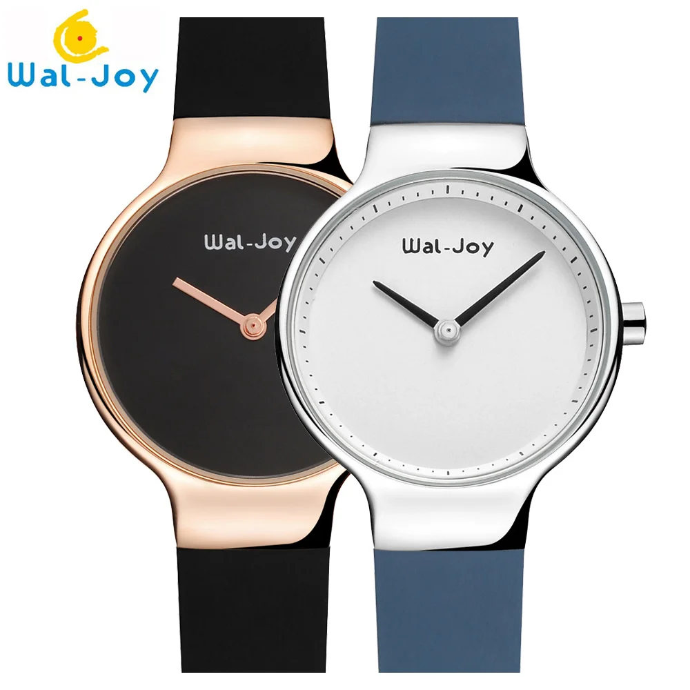 Wal Joy Женские Простые Модные спортивные женские часы со съемным силиконовым