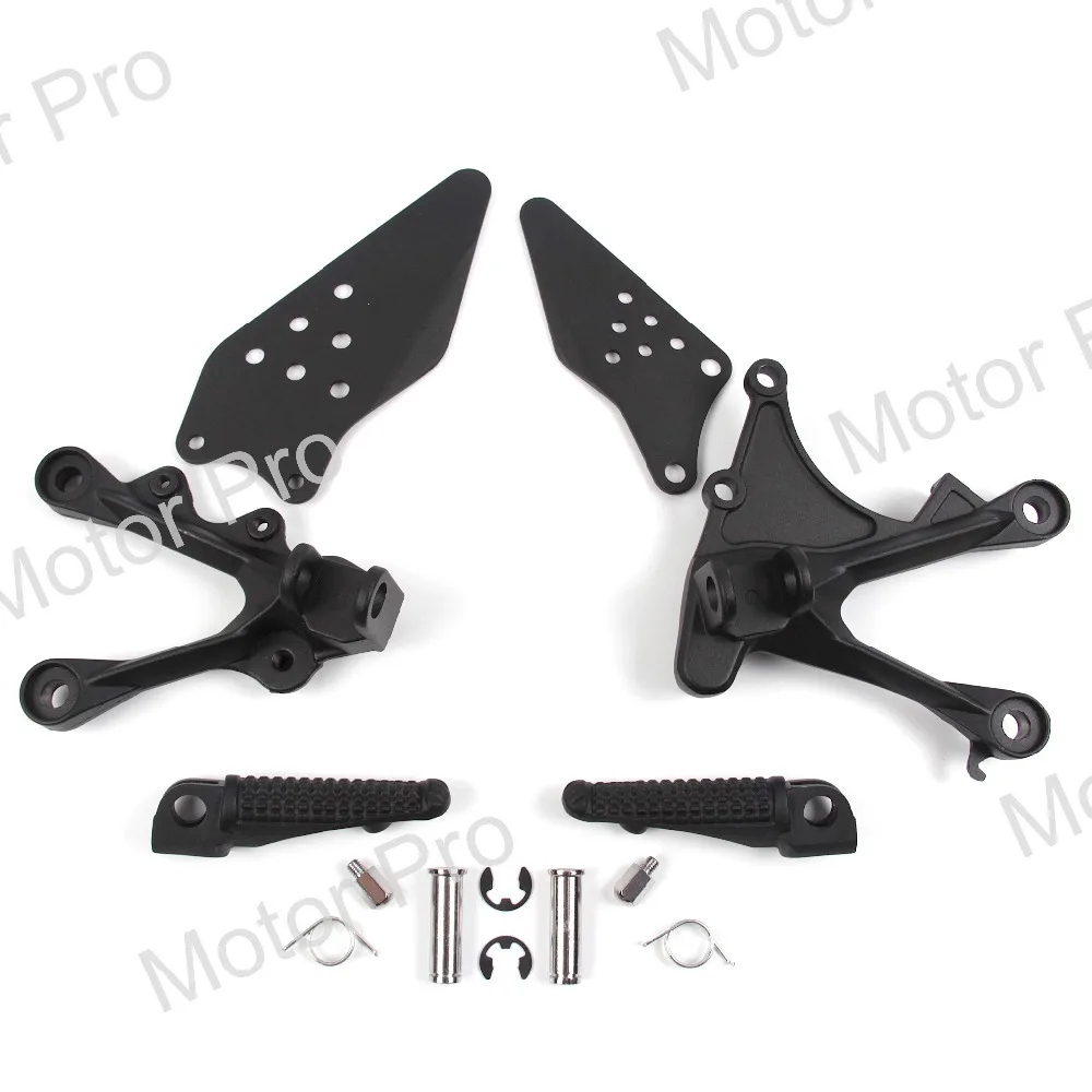 Подножки для Kawasaki Ninja ZX6R 2005 2008 мотоцикл передней задних ног Peg педали Аксессуары ZX