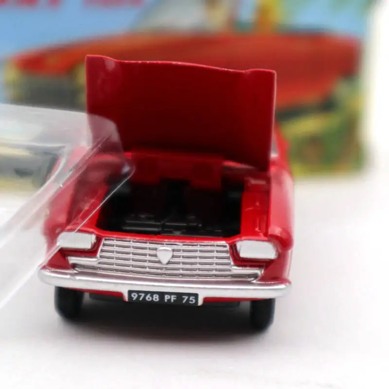 Atlas 1:43 Dinky Toys 511 Cabriolet 204 peugeot Red литье под давлением модели автомобилей Ограниченная серия Коллекция