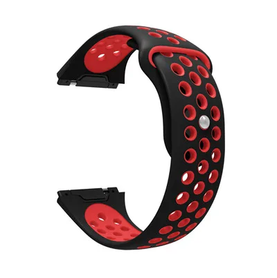 Спортивные браслеты для fitbit, ионные браслеты, силиконовый ремешок на запястье, Браслет для fitbit, ионные часы, сменный Браслет, ремешок для часов - Цвет: Black red