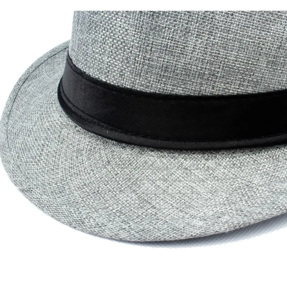 Оптовая продажа 2015 модная унисекс льняная фетровая шляпа Гангстер Кепка летняя
