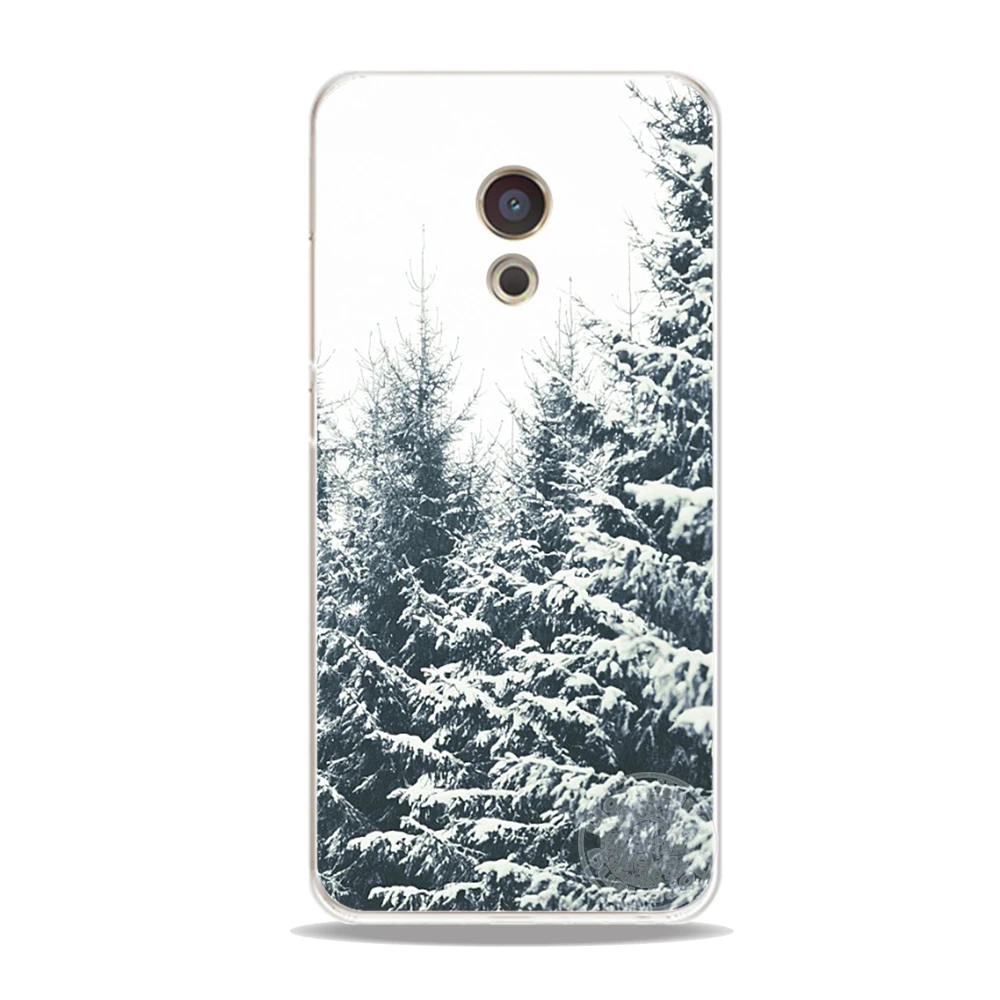 HAMEINUO зимний чехол со снегом и снежинками для телефона Meizu M5 M5S M6 M2 M3 M3S MX4 MX5 MX6 PRO 6 5 U10