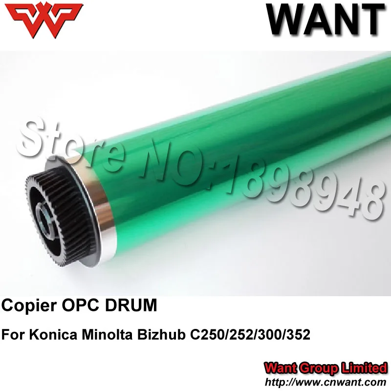 OPC барабан для Konica Minolta Bizhub C250 C252 C300 C352 Запасной тонер 252 250 фотокопировальный