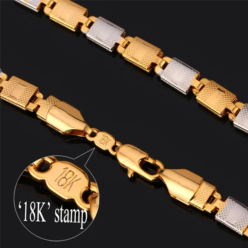 Набор ювелирных изделий Kpop двухцветное ожерелье браслет для мужчин/женщин