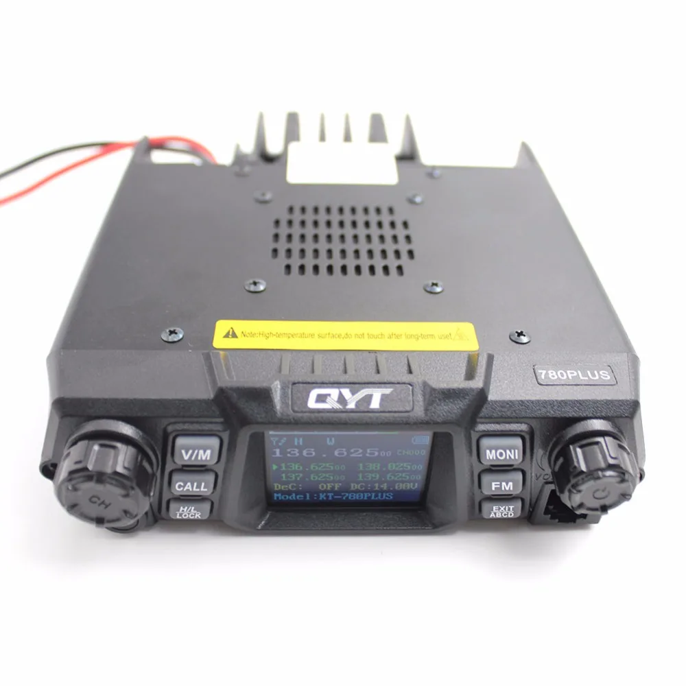 Портативная рация QYT VHF 136-174 МГц или UHF 400-480 100 Вт/75 Вт приемопередатчик KT780PLUS |