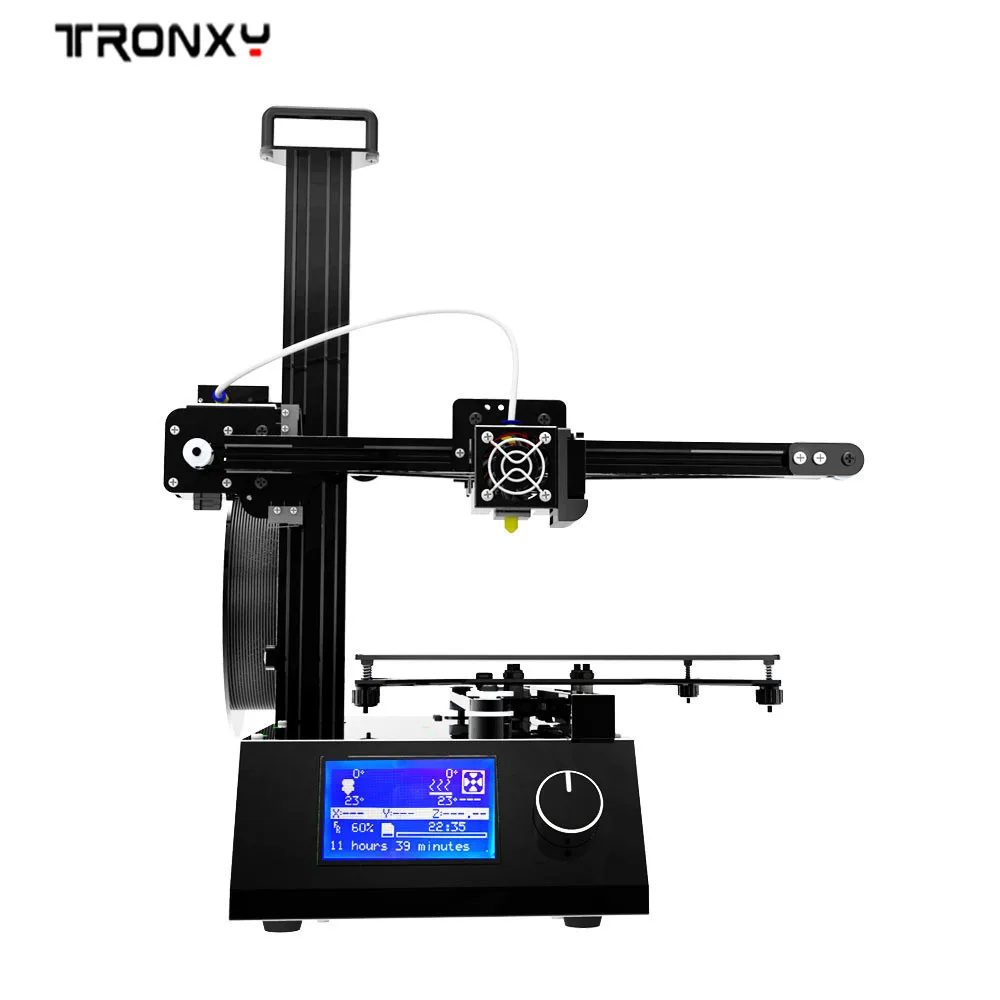 2019 Tronxy X2 3D принтеры Высокая точность комплект большой размер печати 220*220*220 мм и