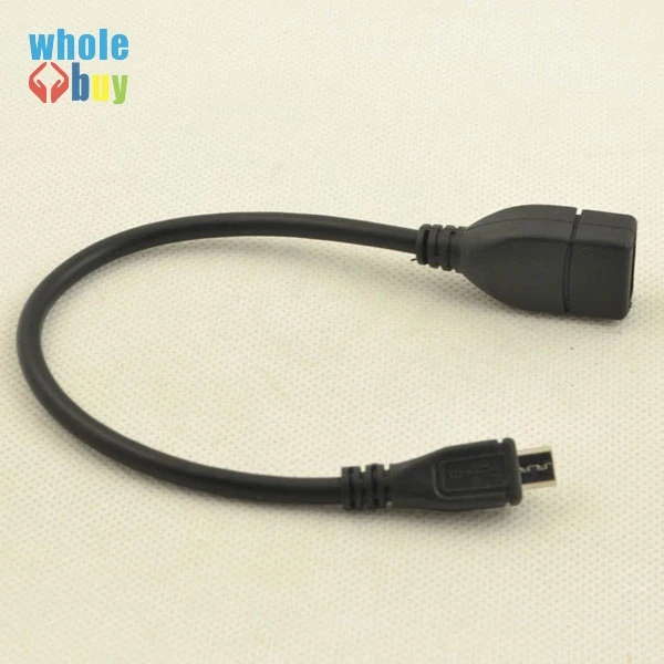 Высококачественный штекер micro 5pin к женскому USB OTG кабель для хоста данных GS2 GS MOTO