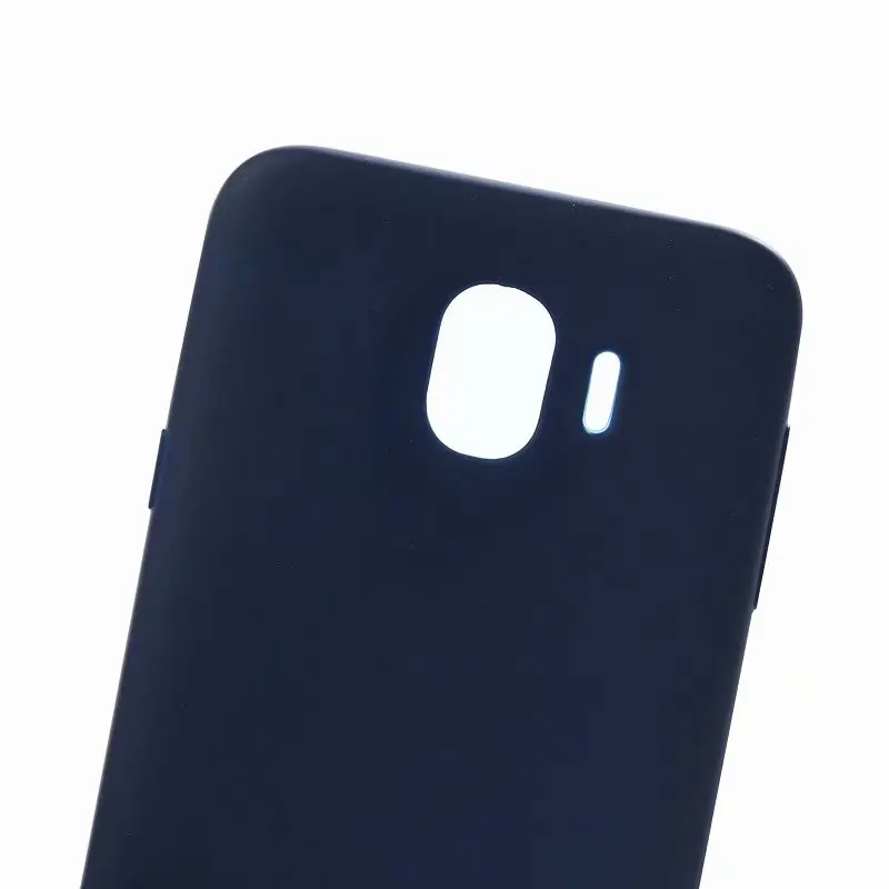 Цветной чехол для Samsung a5 a7 a8 2018 матовый однотонный из ТПУ Galaxy J4 J6 Plus J8 мягкий