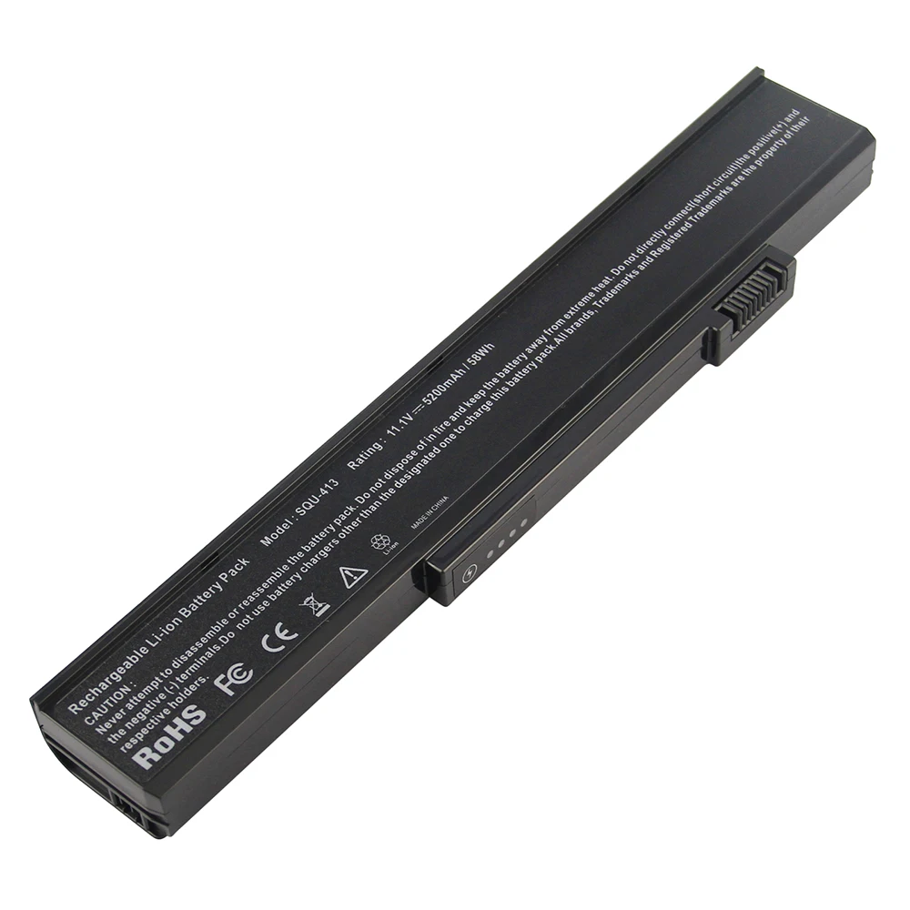 Аккумулятор для ноутбука Acer 5200 мАч Gateway:SQU 413 412 414 916C4730F MA1 3S2P 4S2P 415 ноутбук 6000 8510GZ