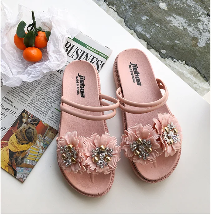 Женские босоножки модная летняя обувь женские сандалии на плоской подошве