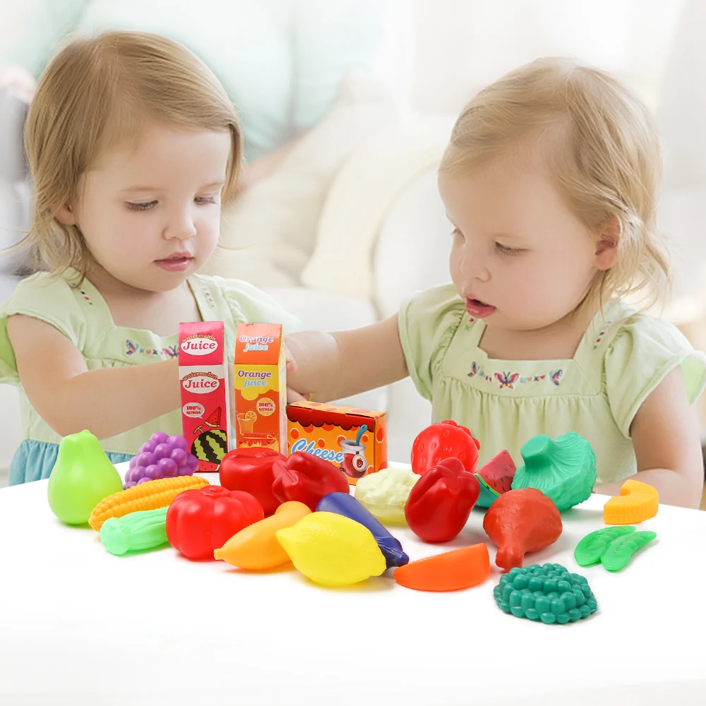 23 шт. Набор для игры в вкусные лакомства игрушки ролевых игр развивающий детский