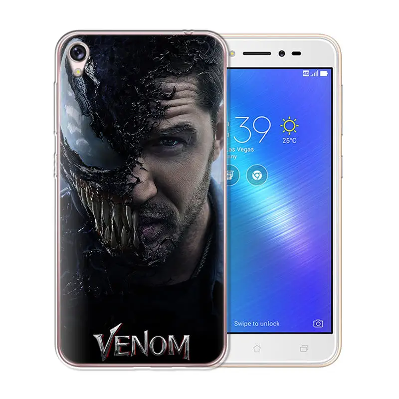 Чехол для Asus Zenfone Live ZB501KL Max 3 4 Pro M1 ZB602KL ZC520KL ZC520TL чехол etui телефона Venom cool funda |