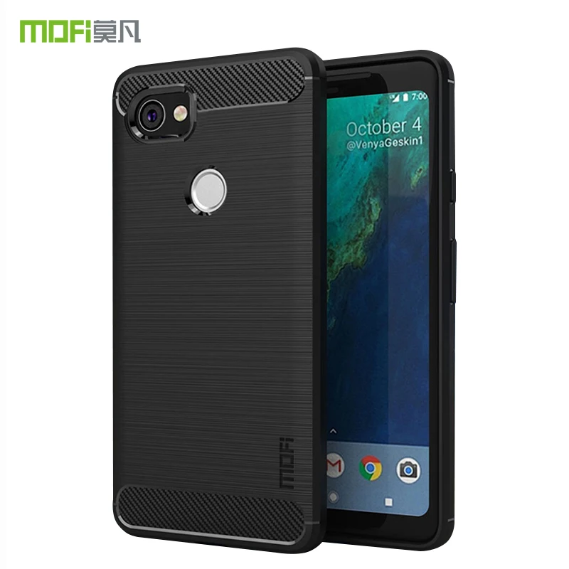 Чехол MOFI для Google Pixel 2 XL Оригинальный чехол XL2 силиконовый мягкий ударопрочный из