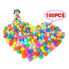 Разноцветные шарики 100 шт.лот диаметром 5,5 см, мягкие морские шарики, забавные детские шарики для плавания, игры в шарики, игрушка
