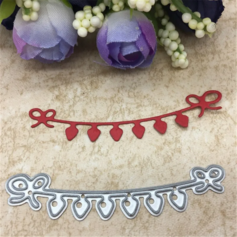 Кружевные металлические Вырубные штампы для детской модели тиснение шаблон