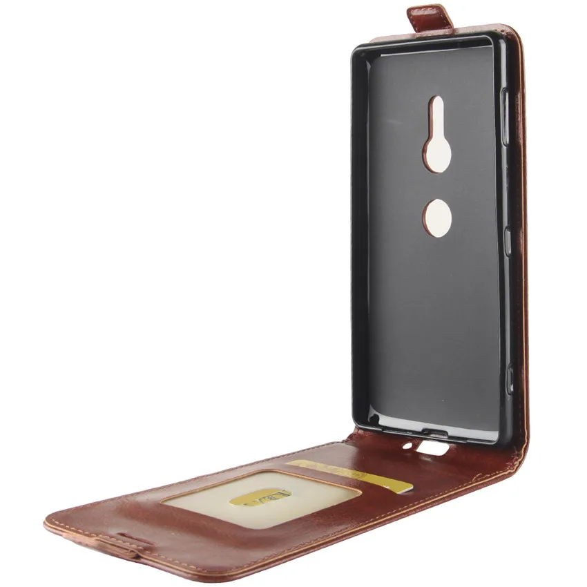 New For Sony Xperia XZ2 Case Flip Leather High Quality Vertical Cover | Мобильные телефоны и аксессуары