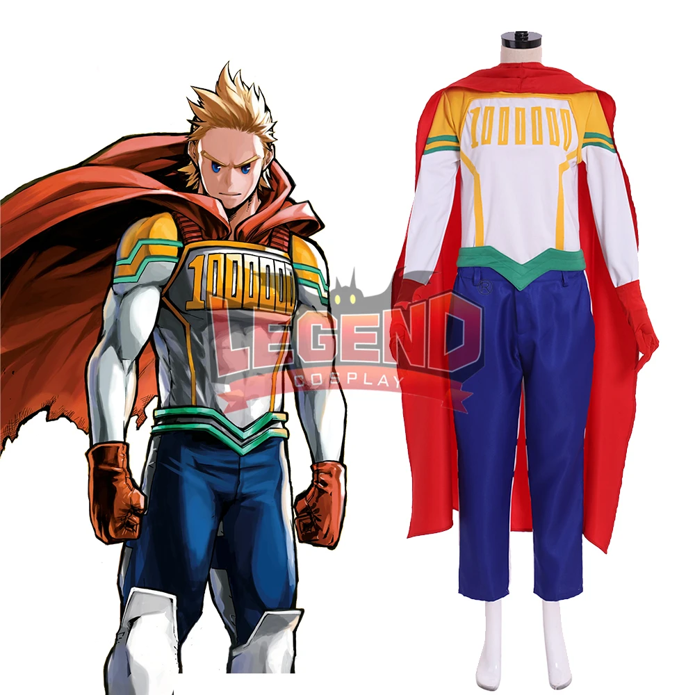 Мой герой Академии Boku Hero Mirio Togata Косплэй костюм для взрослых полный набор