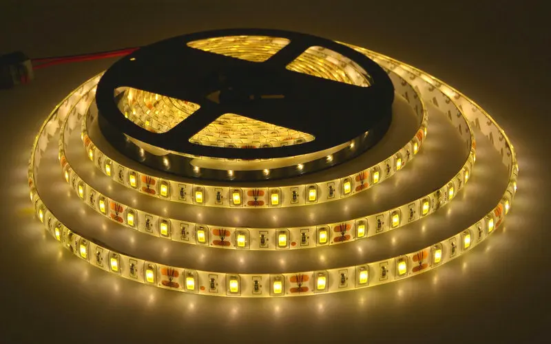 Super Bright SMD 5730 LED Strip 5M 300LED DC12V Flexible Light White/Warm White | Лампы и освещение