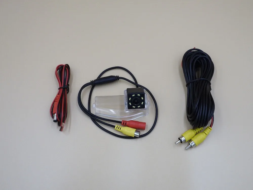 Автомобильная CCD камера ночного видения 8LED заднего вида для Mazda 3 2 Mazda3 Sport Mazda2 2011 2012