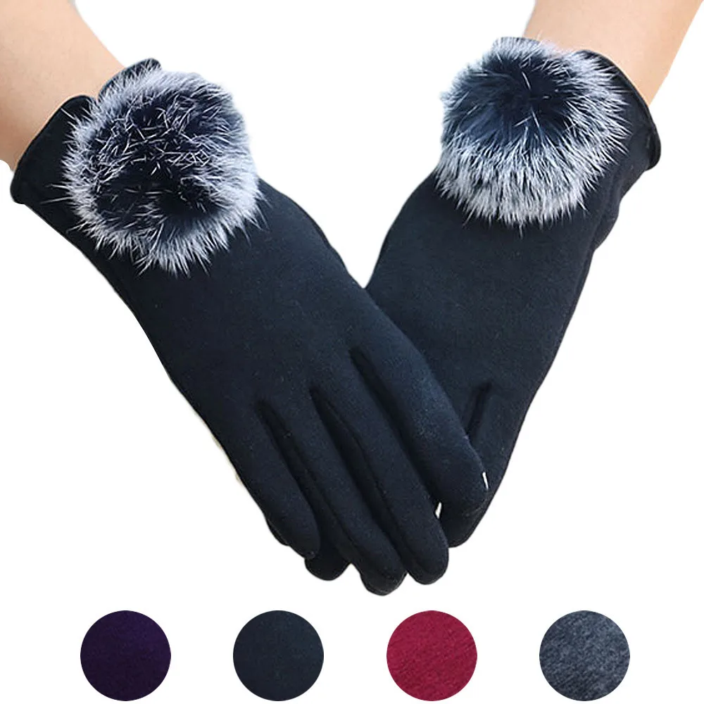 Перчатки зимние теплые женские мягкие и удобные ворсинки супер перчатки из