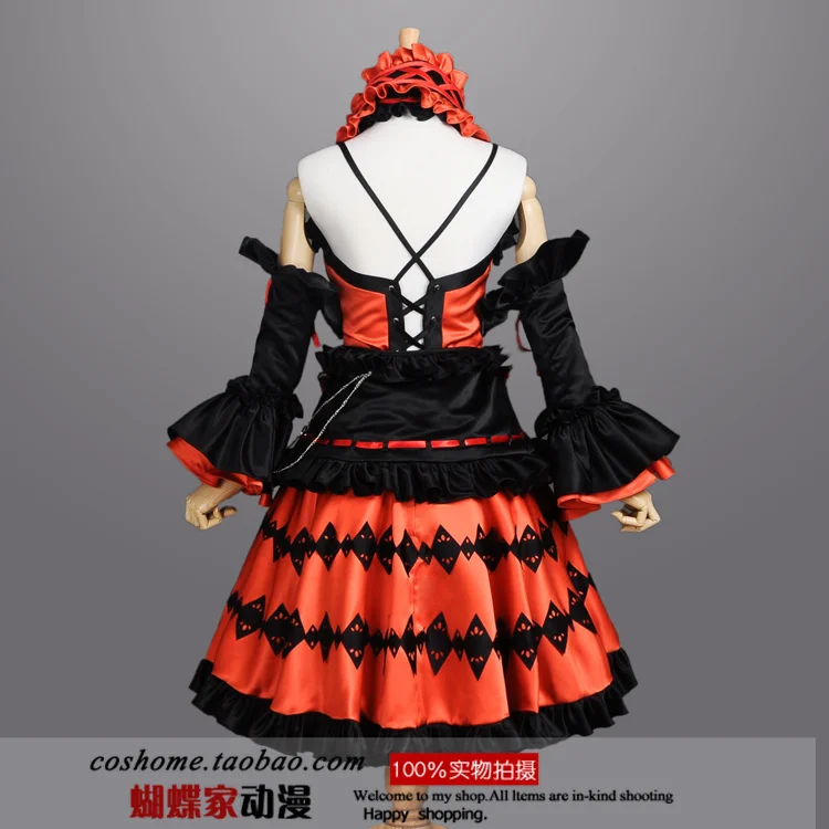 Костюм для косплея токисаки Куруми из аниме свидание|halloween costume|costume for womenhalloween