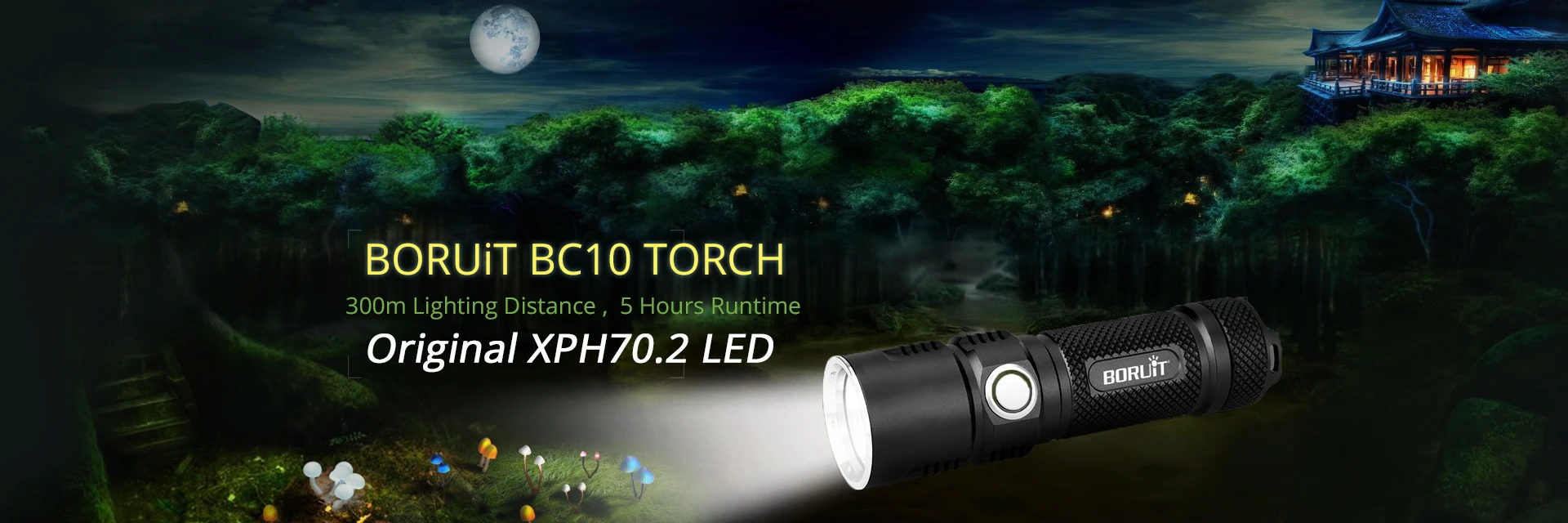 BORUiT W470 светодиодный светильник-вспышка для подводного плавания высокой мощности XHP70.2 10000лм фонарь для подводного плавания 30 м фонарь 26650 подводный светильник