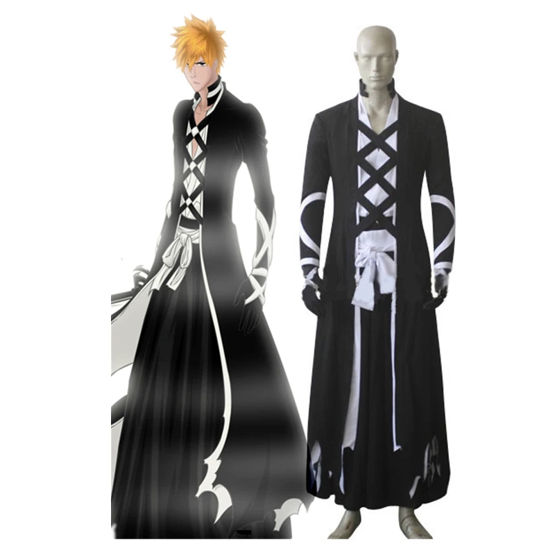 Bleach Kurosaki ichigo; костюм для косплея; Bleach; костюмы для косплея на Хэллоуин; костюмы для взрослых