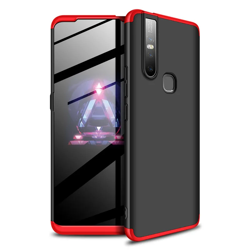 Чехол для телефона VIVO V15 vivo Защитный матовый жесткий чехол 3 в 1 из поликарбоната с