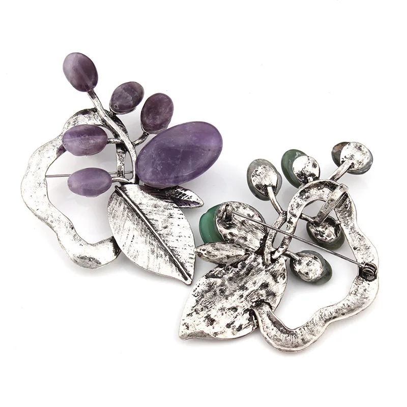 Новинка 2016 модная винтажная бижутерия гладкие искусственные камни из смолы