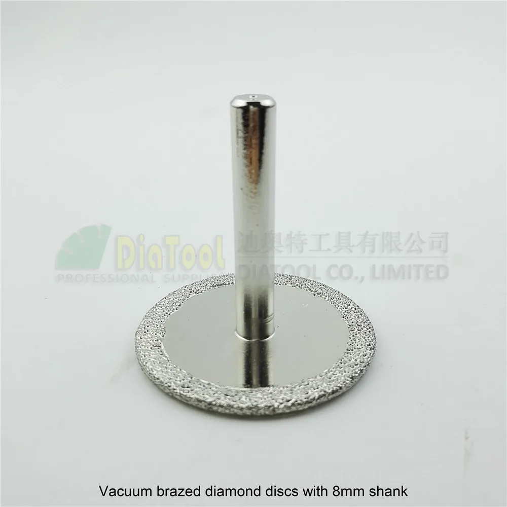 Алмазная пила диаметром 50 мм с вакуумным паянием и хвостовиком 8 мини-диск 2 дюйма