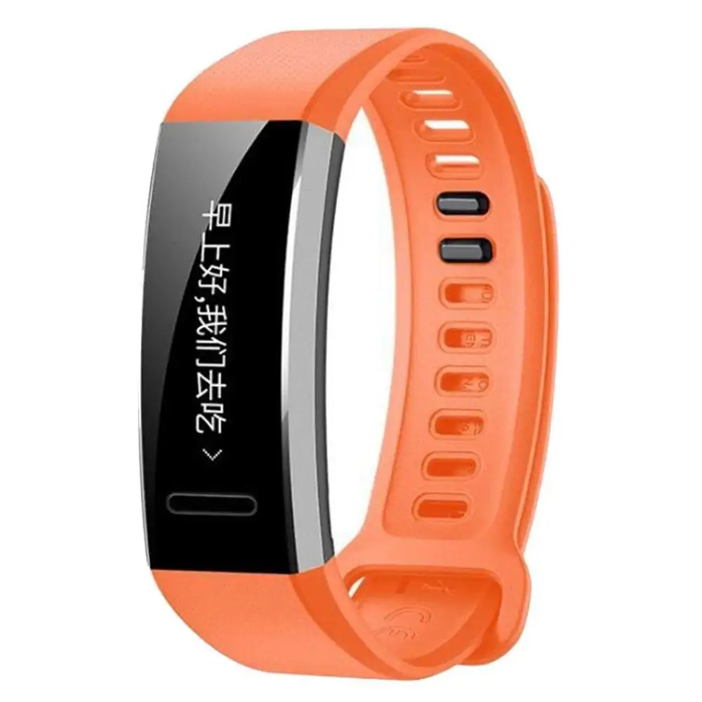 orange Ремешок для huawei Band 2/2 Pro, сменный ремешок для наручных часов, ремешок для huawei band 2/2 Pro, ремешок для наручных часов, силиконовый резиновый ремешок для часов - Цвет ремешка: orange