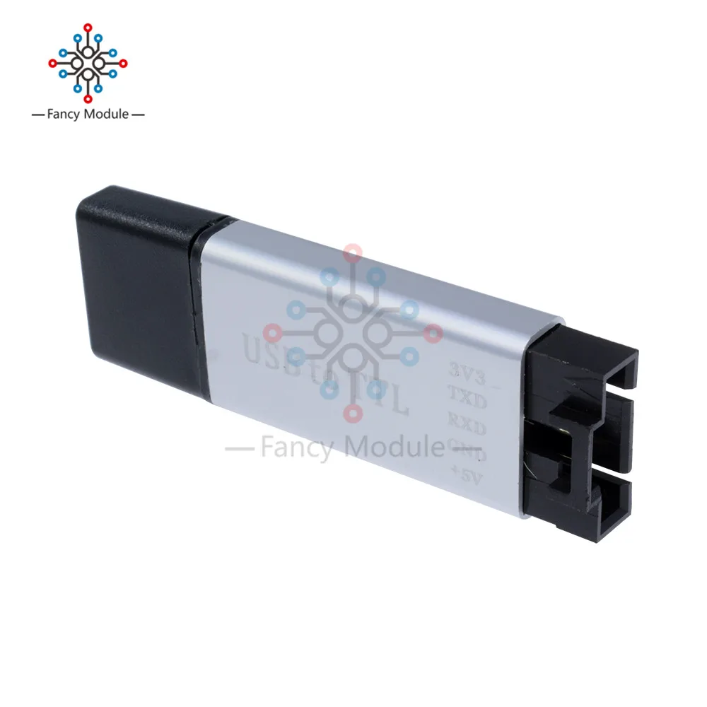 USB 2 0 к TTL UART 5 контактный модуль последовательный преобразователь CP2102 STC PRGMR с