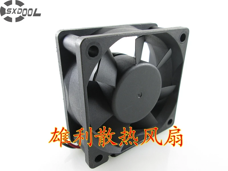 SXDOOL JF0625S2H 60*60*25 мм DC Бесщеточный Охлаждающий вентилятор 24 В 0 17 а 6 см 6025 2 провода|fan