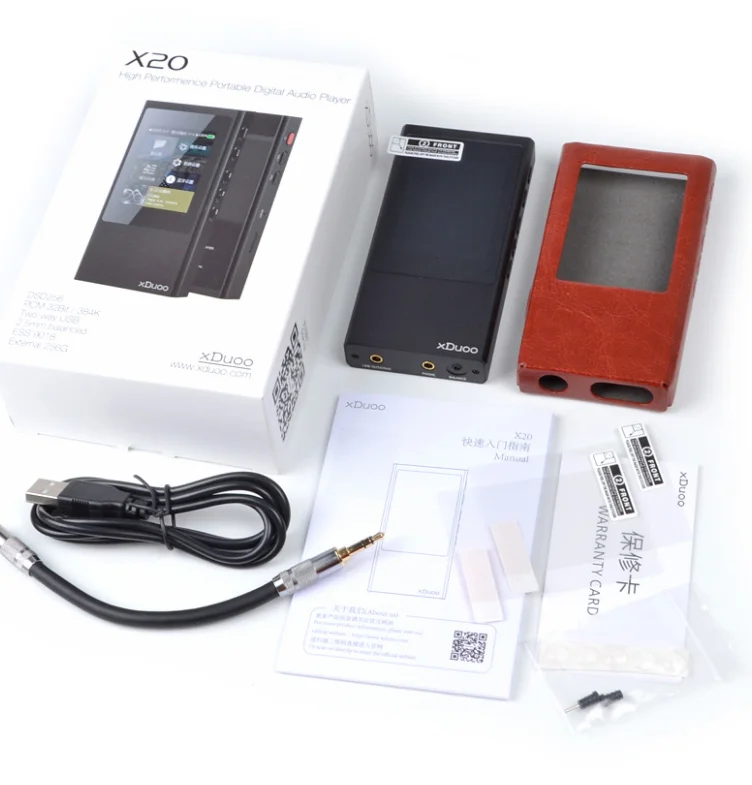 Новейший HIFI плеер xDuoo X20 с высокой точностью без потерь, поддержка Apt-X aptX Bluetooth 4,1 xDuoo X3 X10 NANO D3
